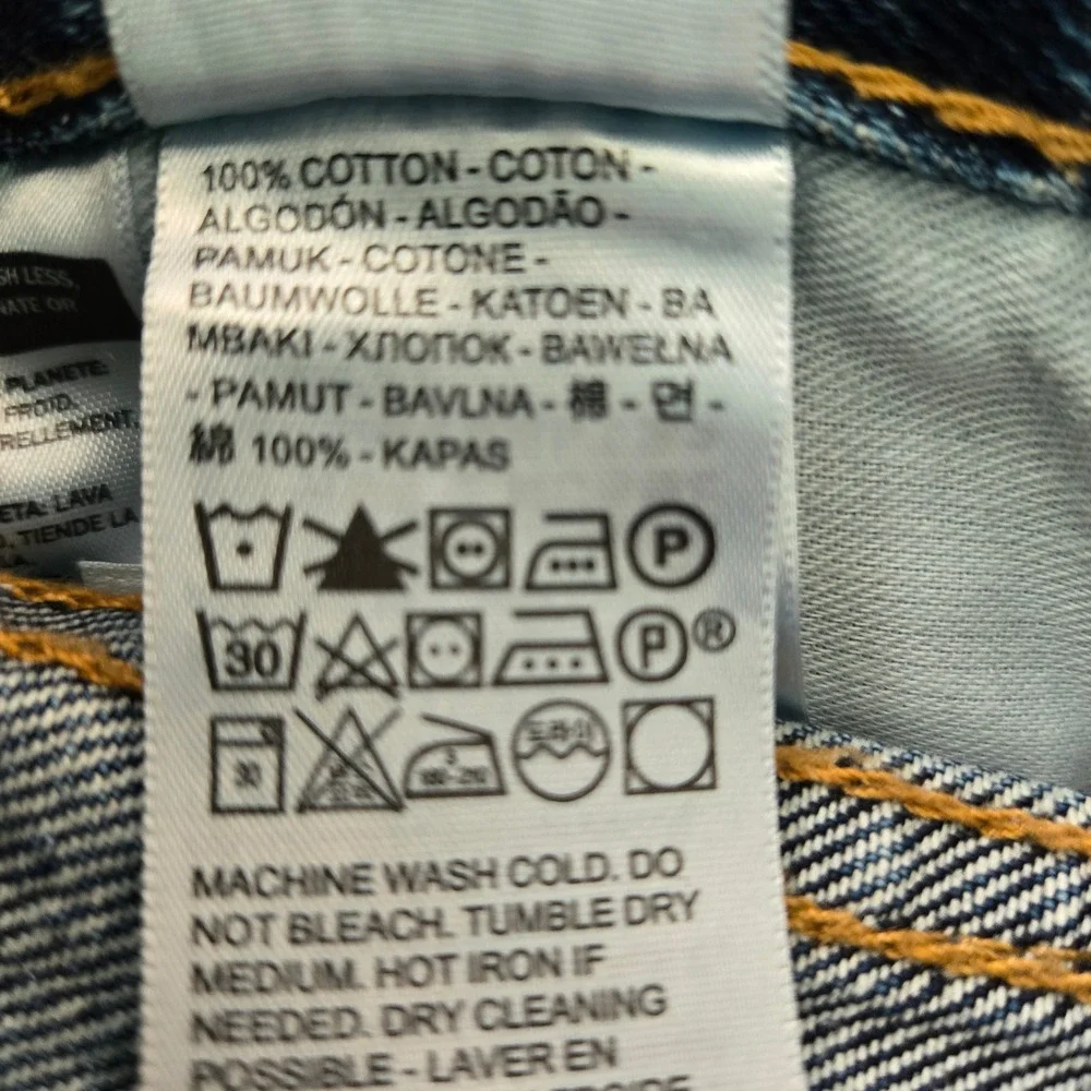 LEVI'S 550‎ Men's Relaxed Fit Jeans W40 L30 Blue Denim Casual Everyday